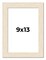 9x13 Wide Barnwood Picture Frame with UV-Resistant Acrylic & Acid Free Backing, Available in 6 Paint Finishes - Grey, Brown, White, and Black